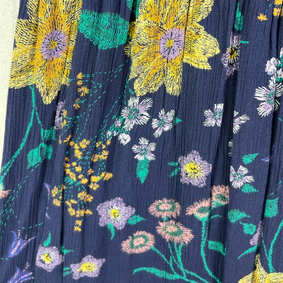 Old Navy Rayon Floral Ruffle Lace Maxi Dress - Picture 10 of 12